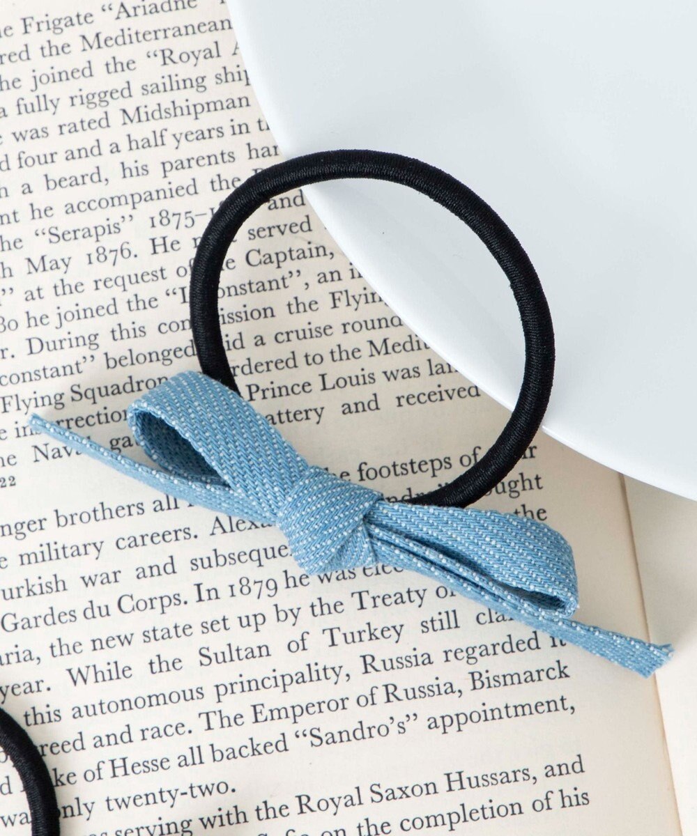 WEGO Lデニムリボンゴム 