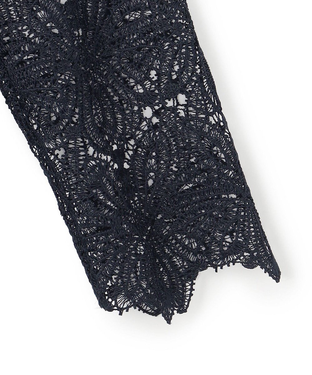 23区 【APPLAUDIR】Brocheリボンブーケレース ドレス 