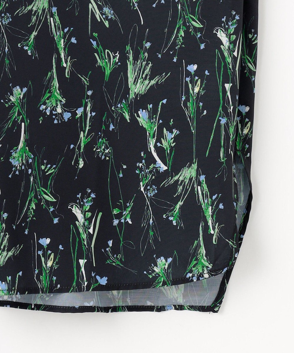 ANY スクエアプリントシャツ 