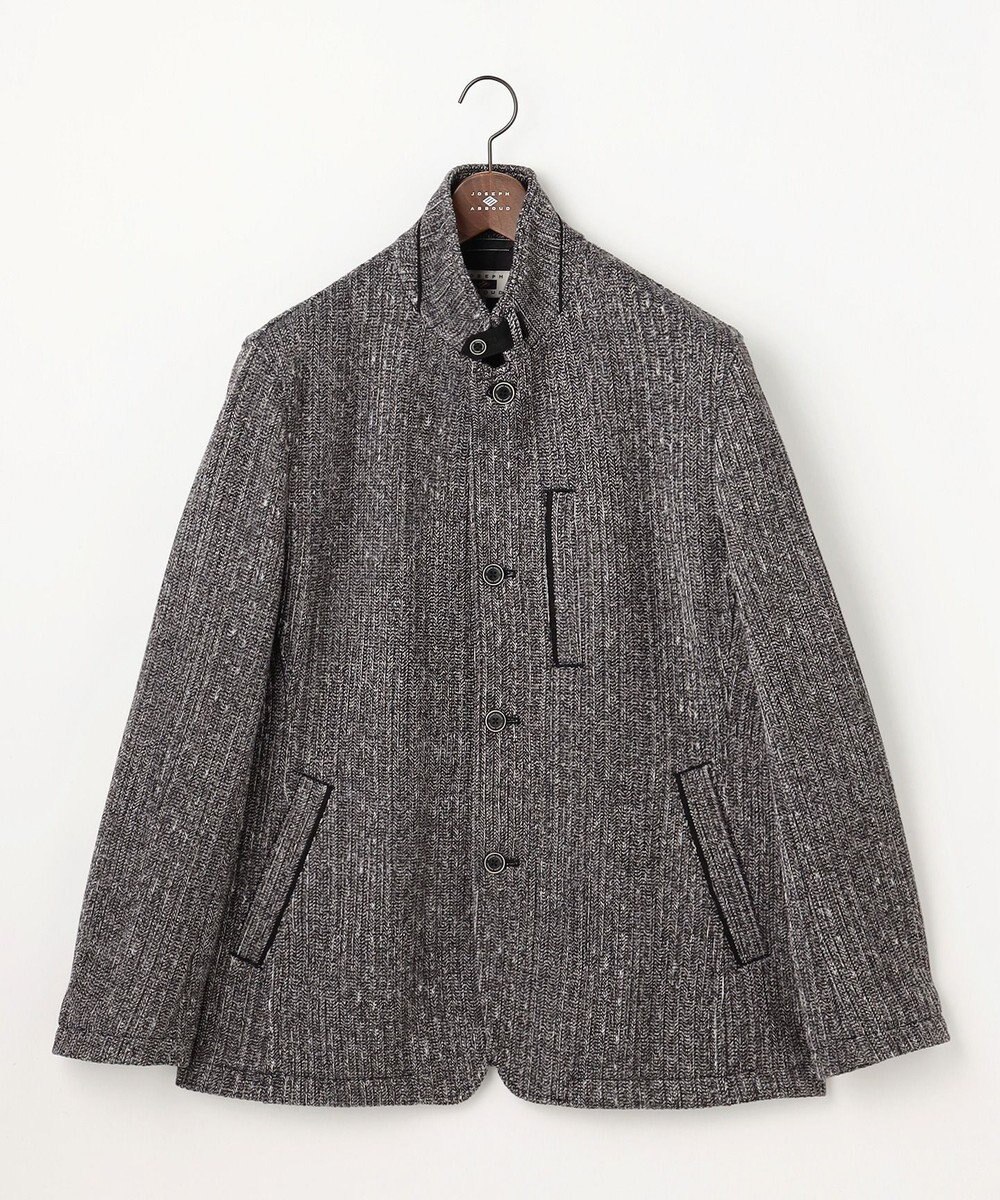 JOSEPH ABBOUD 【キングサイズ・軽量/ストレッチ/イージーケア】ツィーディーフリース ジャケット 