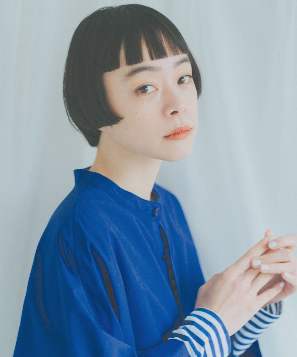 WHITE MAILS 【Kanocoコラボ】ビッグシルエット ワンピース＜洗える・抗菌・消臭・速乾・UVケア＞ 