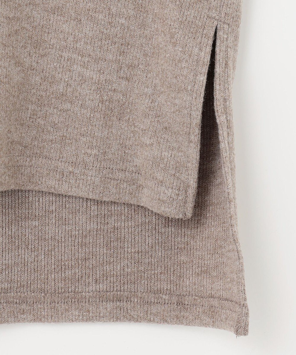 SHARE PARK LADIES サイドスリットVネックニット 