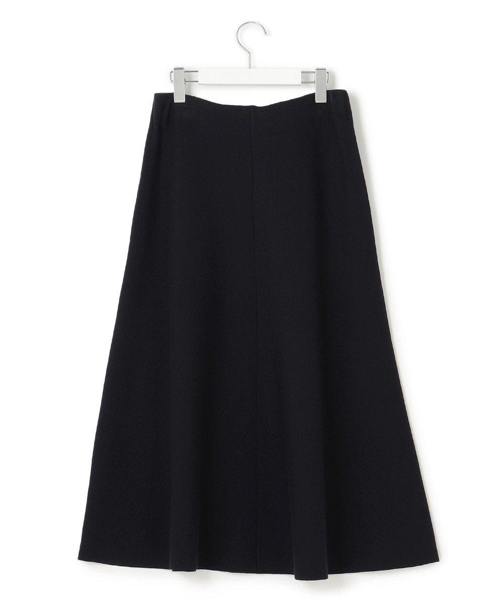 23区 【洗える】テンセルストレッチ フレア ニットスカート 