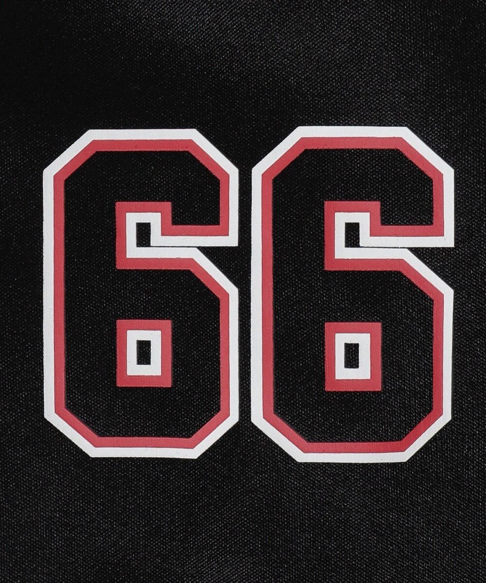 WEGO VネックナンバリングサテンBIGスウェット 