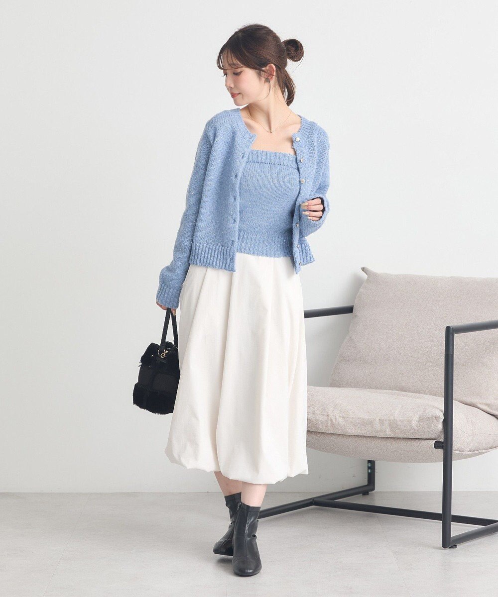 earth music&ecology バルーンミディスカート 