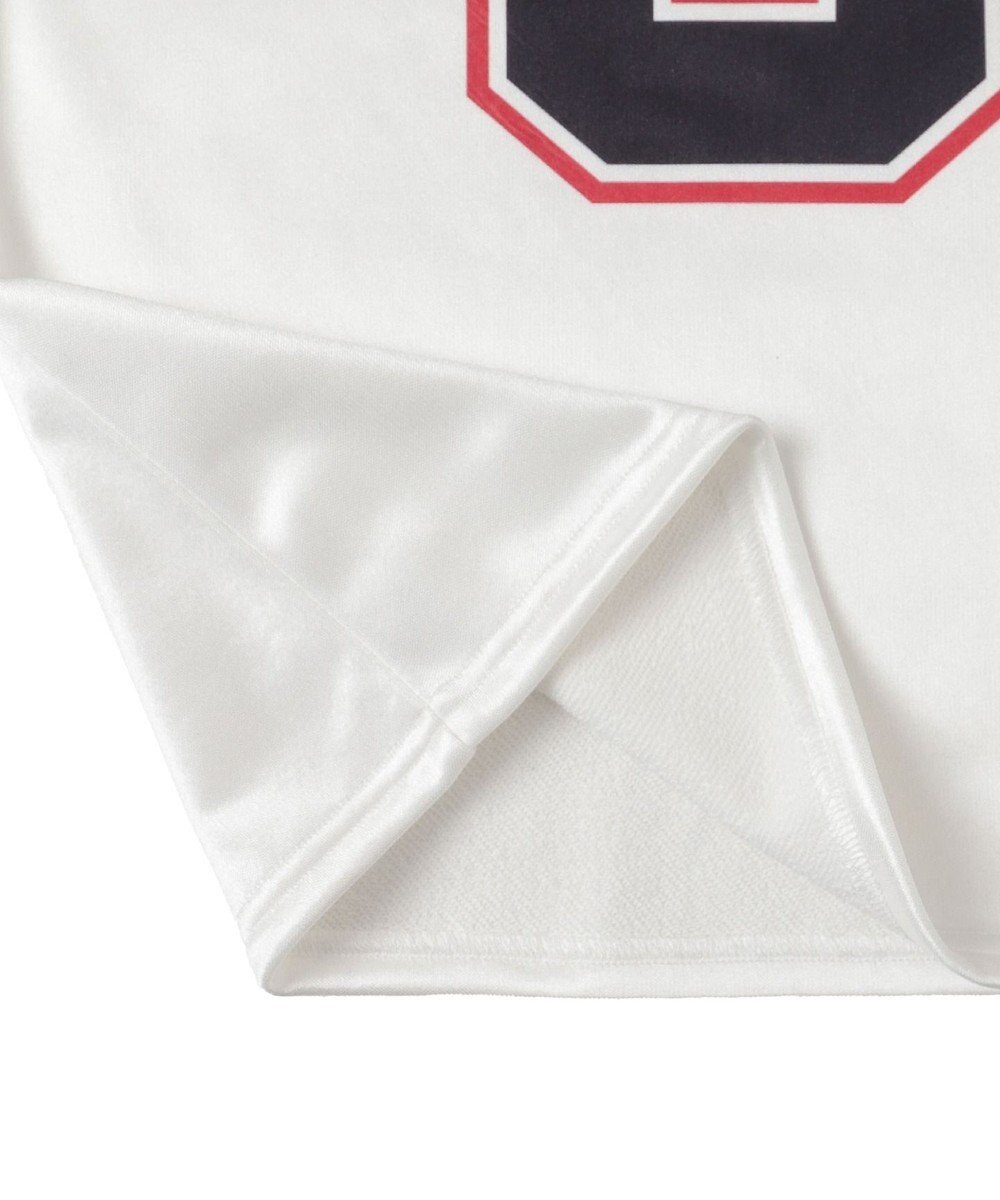 WEGO VネックナンバリングサテンBIGスウェット 