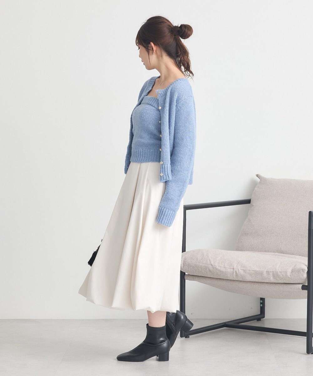 earth music&ecology バルーンミディスカート 