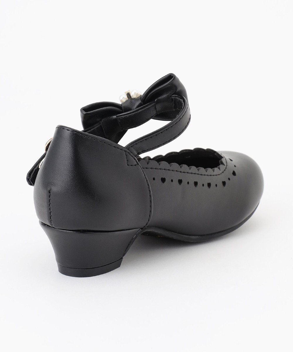 ANY KIDS スムース ヒール パンプス 