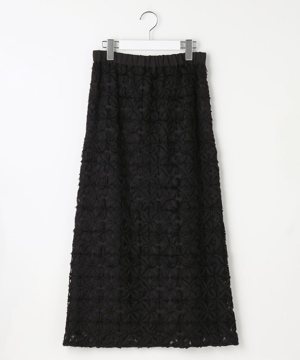 自由区 テープエンブロイダリー スカート 