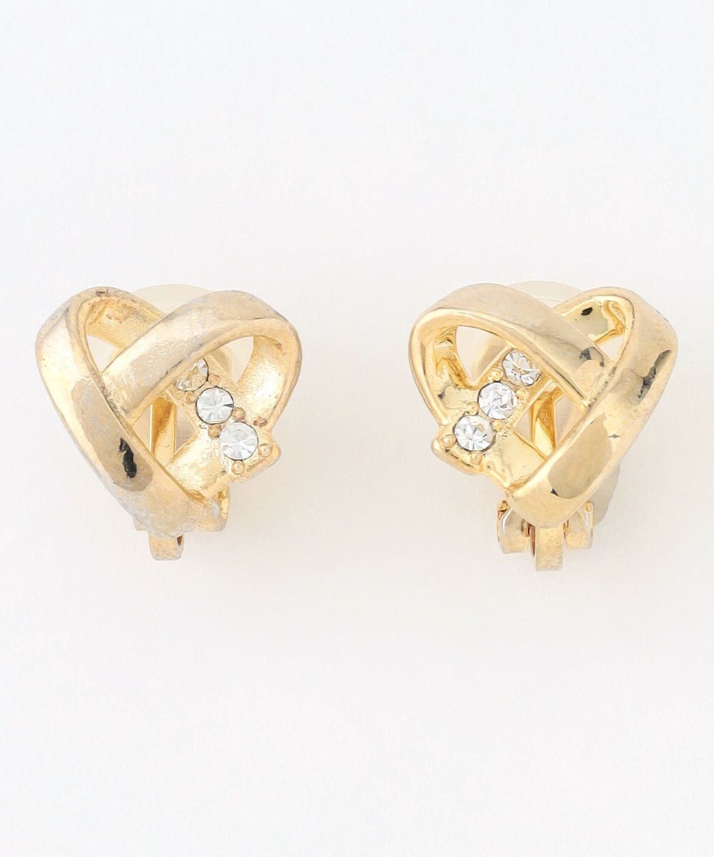 組曲 ハートプレッツェル イヤリング 