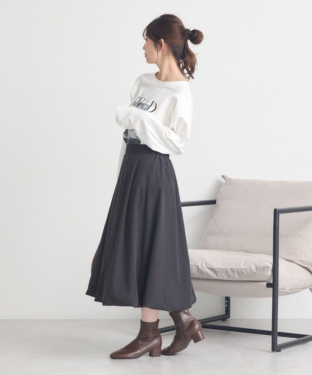 earth music&ecology バルーンミディスカート 