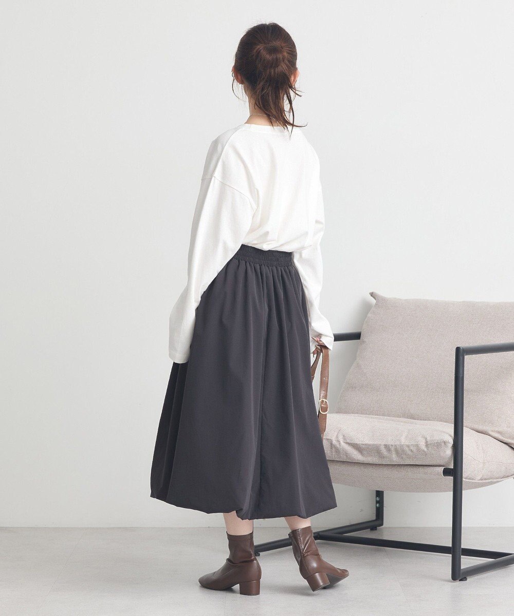 earth music&ecology バルーンミディスカート 