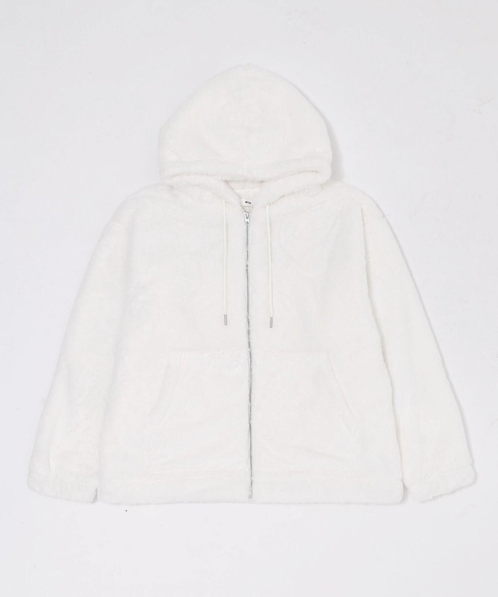 WEGO 【ユニセックス着用ITEM/MLサイズ展開】エコファーグラフィックブルゾン 