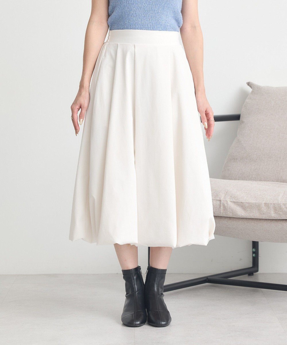 earth music&ecology バルーンミディスカート 