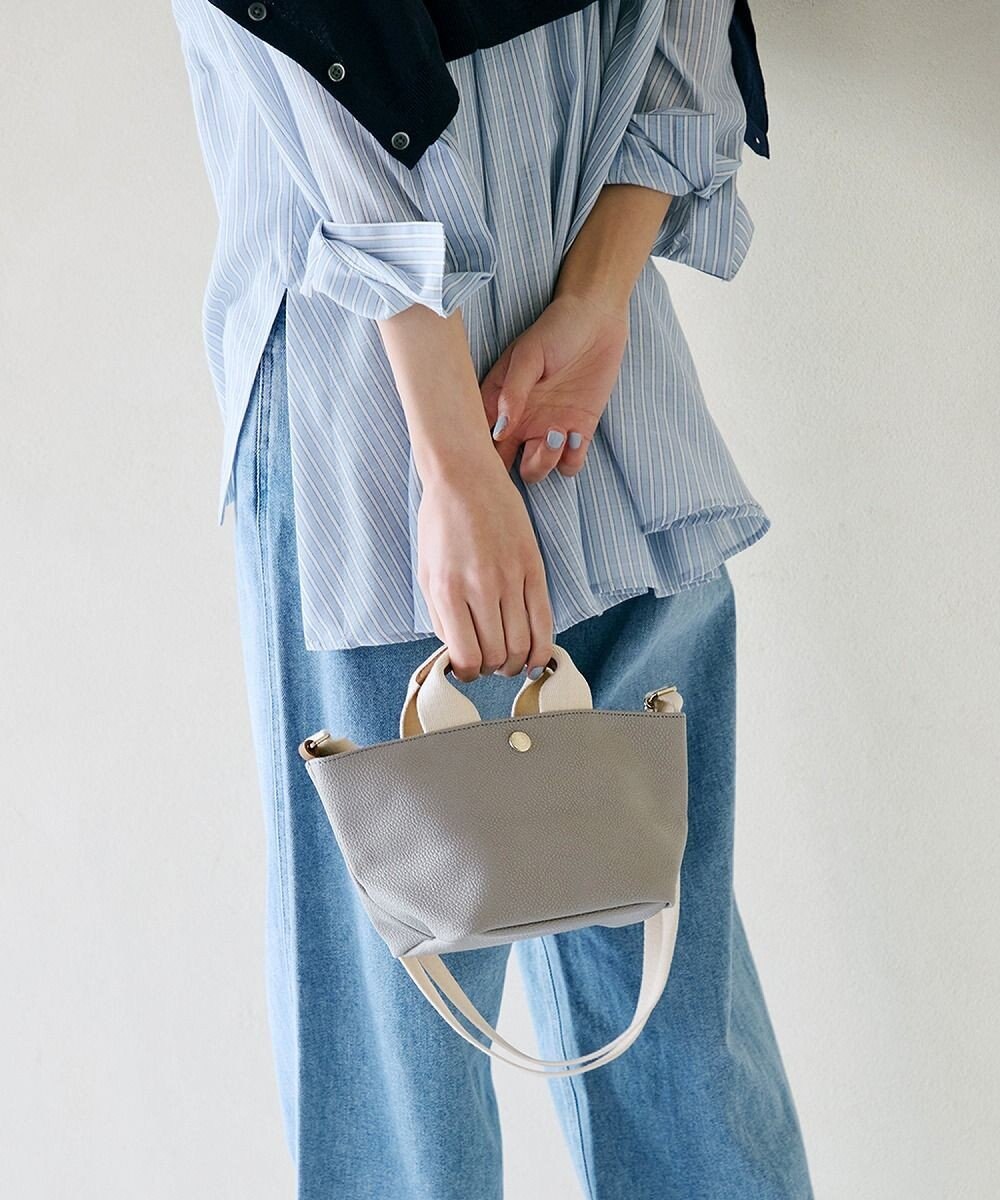 TOPKAPI 【Breath TOPKAPI】SCOTCH GRAIN スコッチグレイン プレーン 2way ミニ トートバッグ 