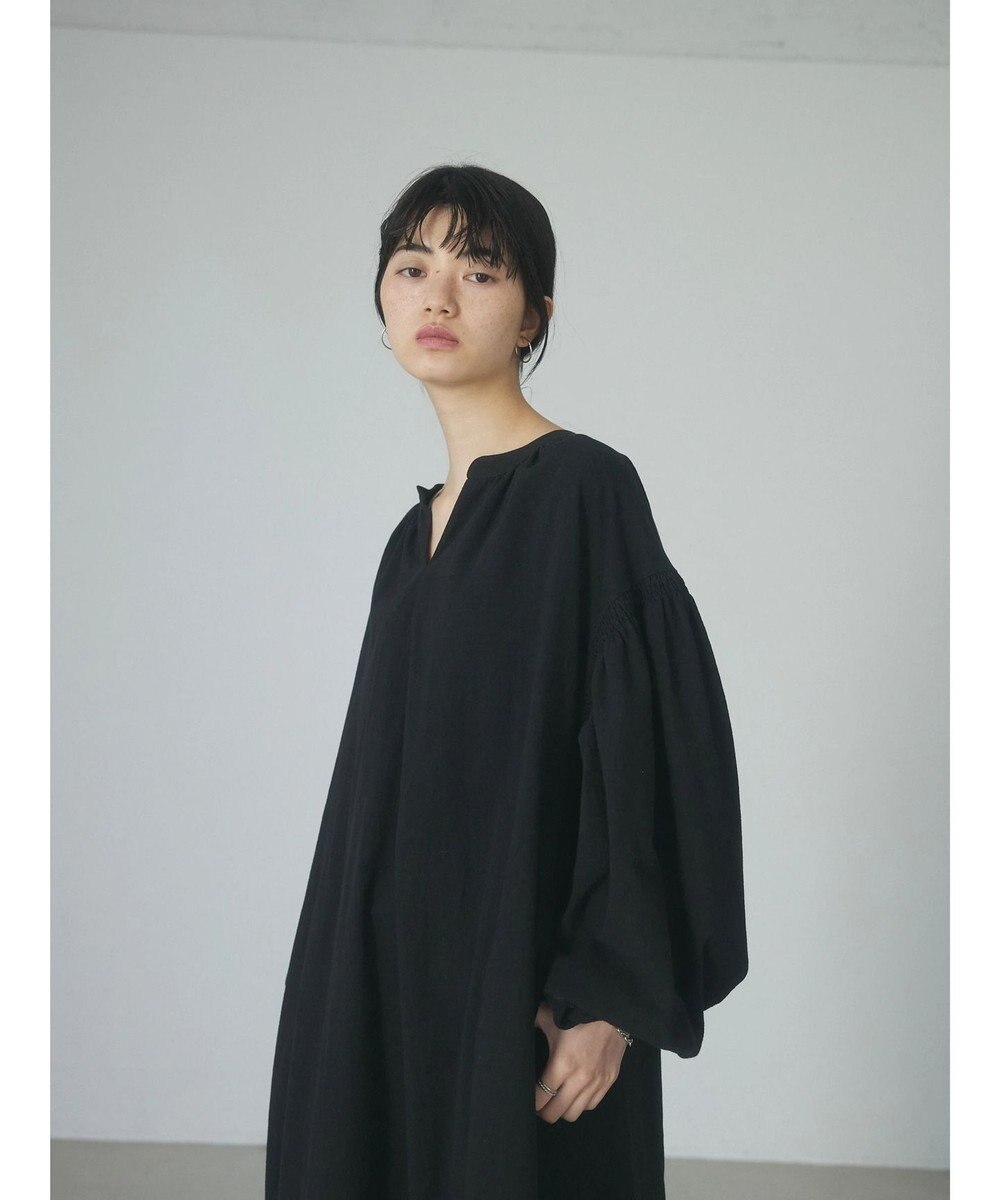 Green Parks ａ．袖ギャザーボリュームワンピース 