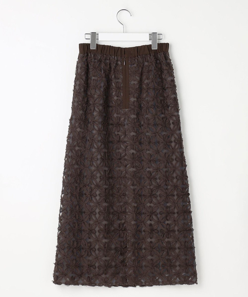 自由区 テープエンブロイダリー スカート 