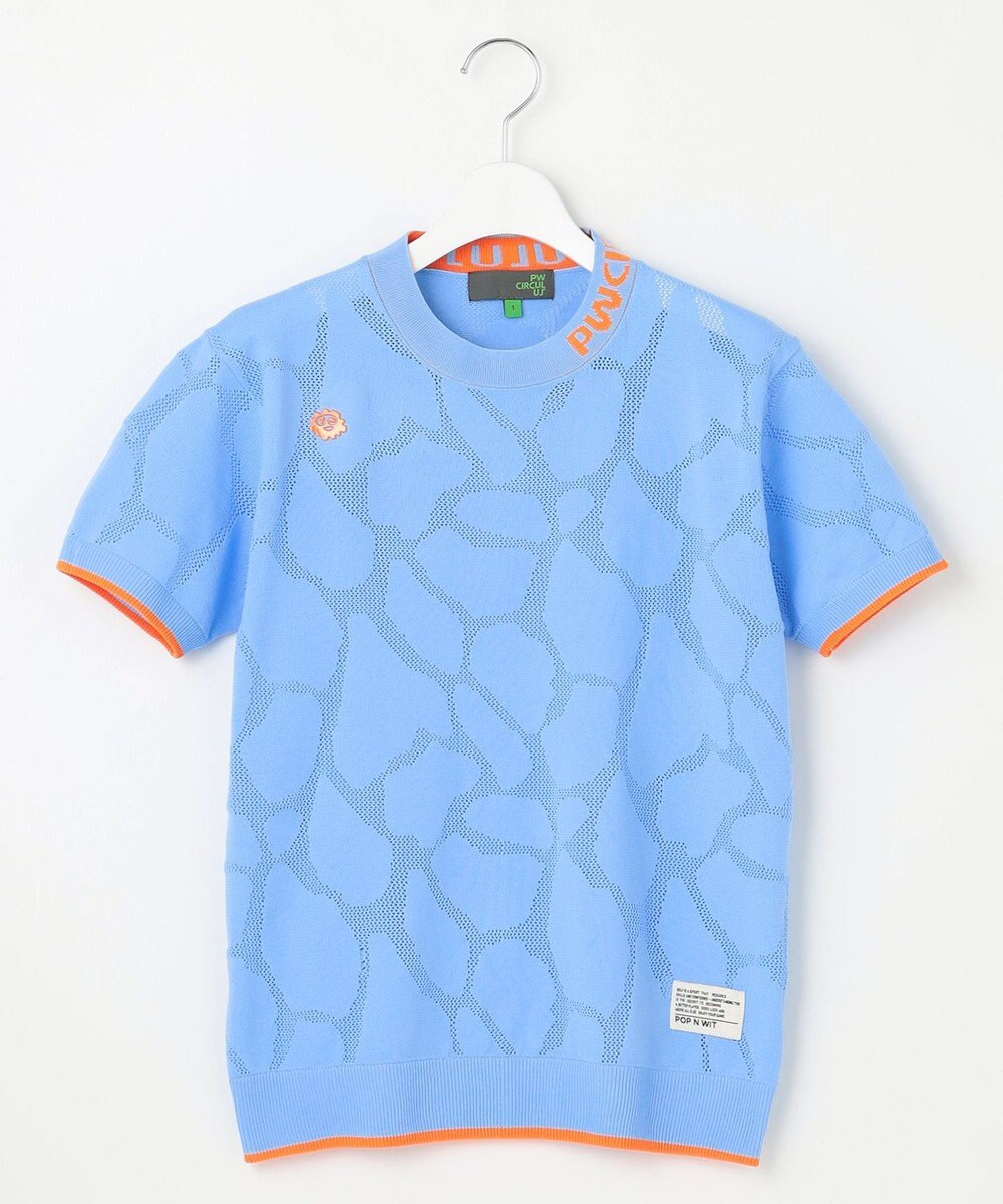 PW CIRCULUS 【WOMEN】ジラフメッシュ ニット ゴルフウェア レディース 