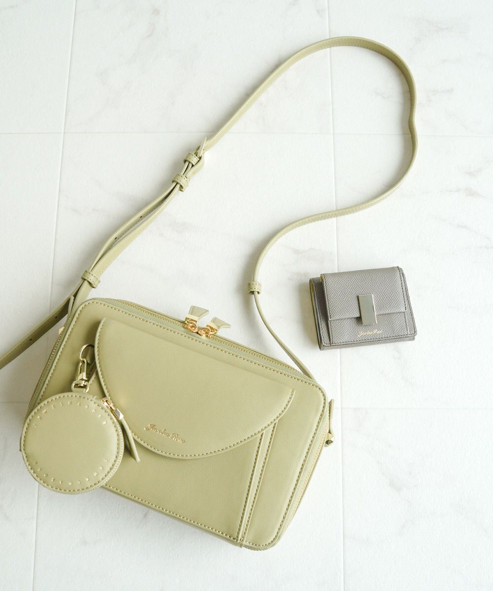 ACE BAGS & LUGGAGE 【新色登場】 Jewelna Rose ブリヨン 本革 三つ折り財布 15141 