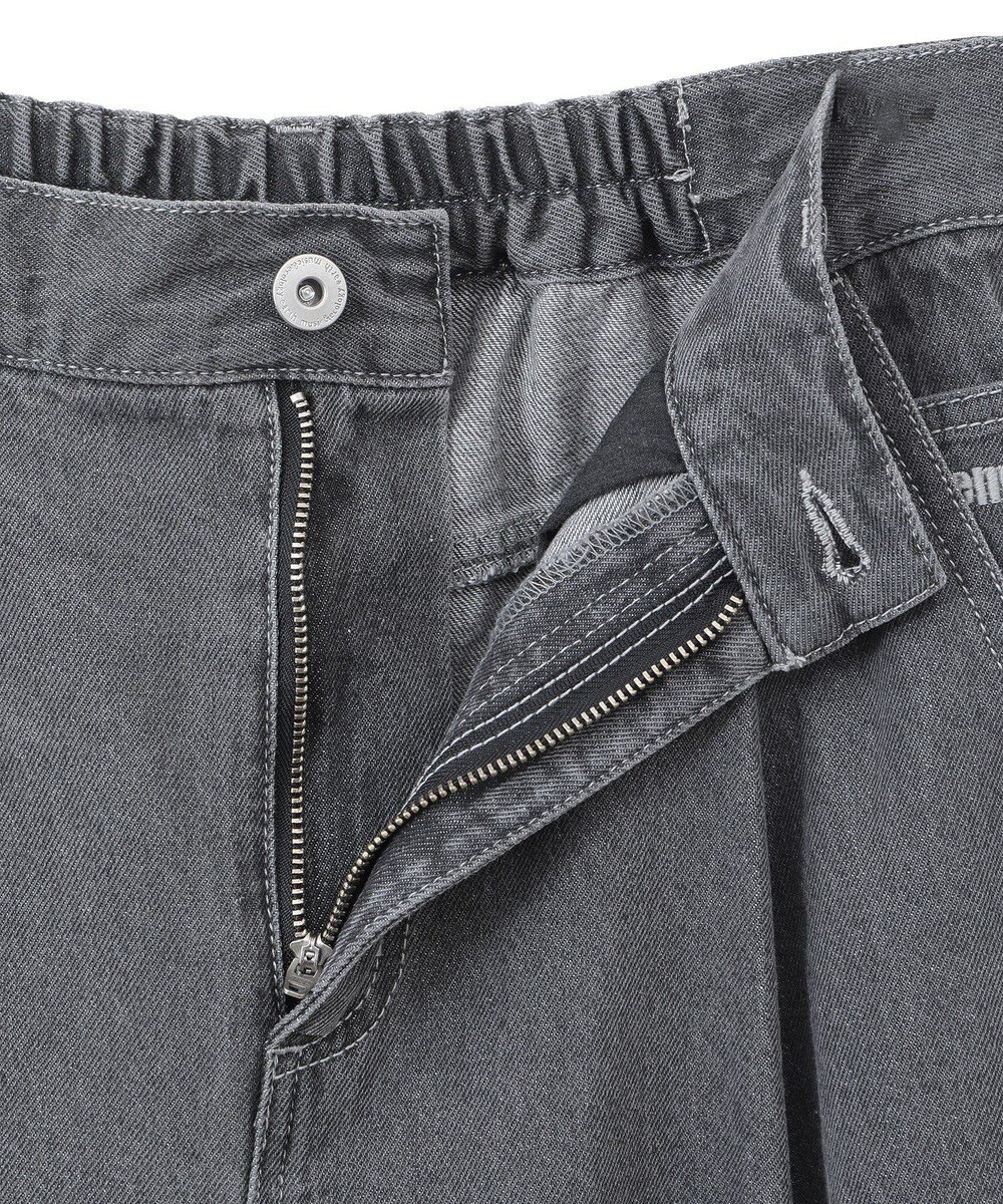 earth music&ecology ワンポイントロゴ刺繍デニムパンツ 