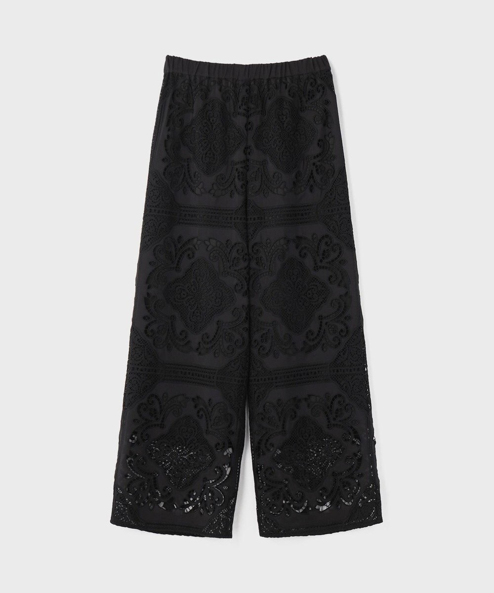 GRACE CONTINENTAL パネル刺繍パンツ 