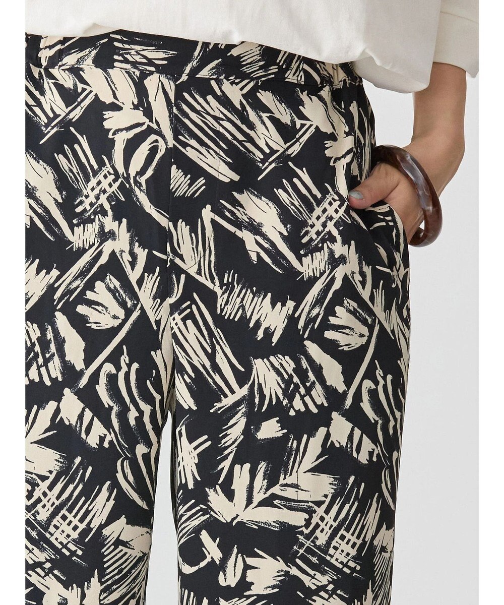 AMERICAN HOLIC イージーケア＋接触冷感プリントリラックスパンツ 