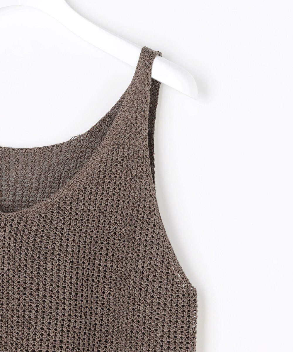 自由区 ペーパーコットンメッシュ ベスト 