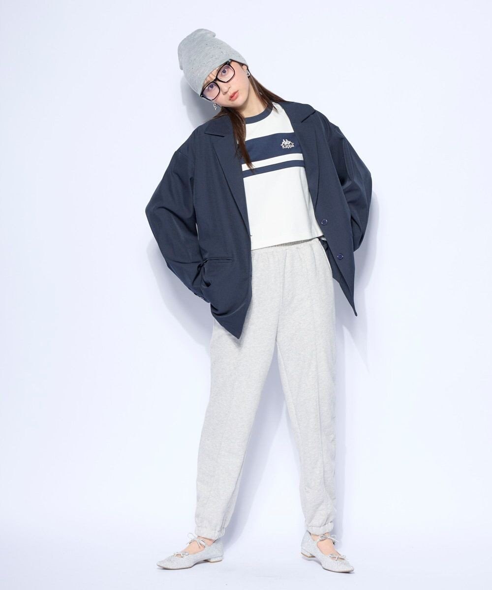 OP／FILA 【Kappa】カラーブロック切替Tシャツ 