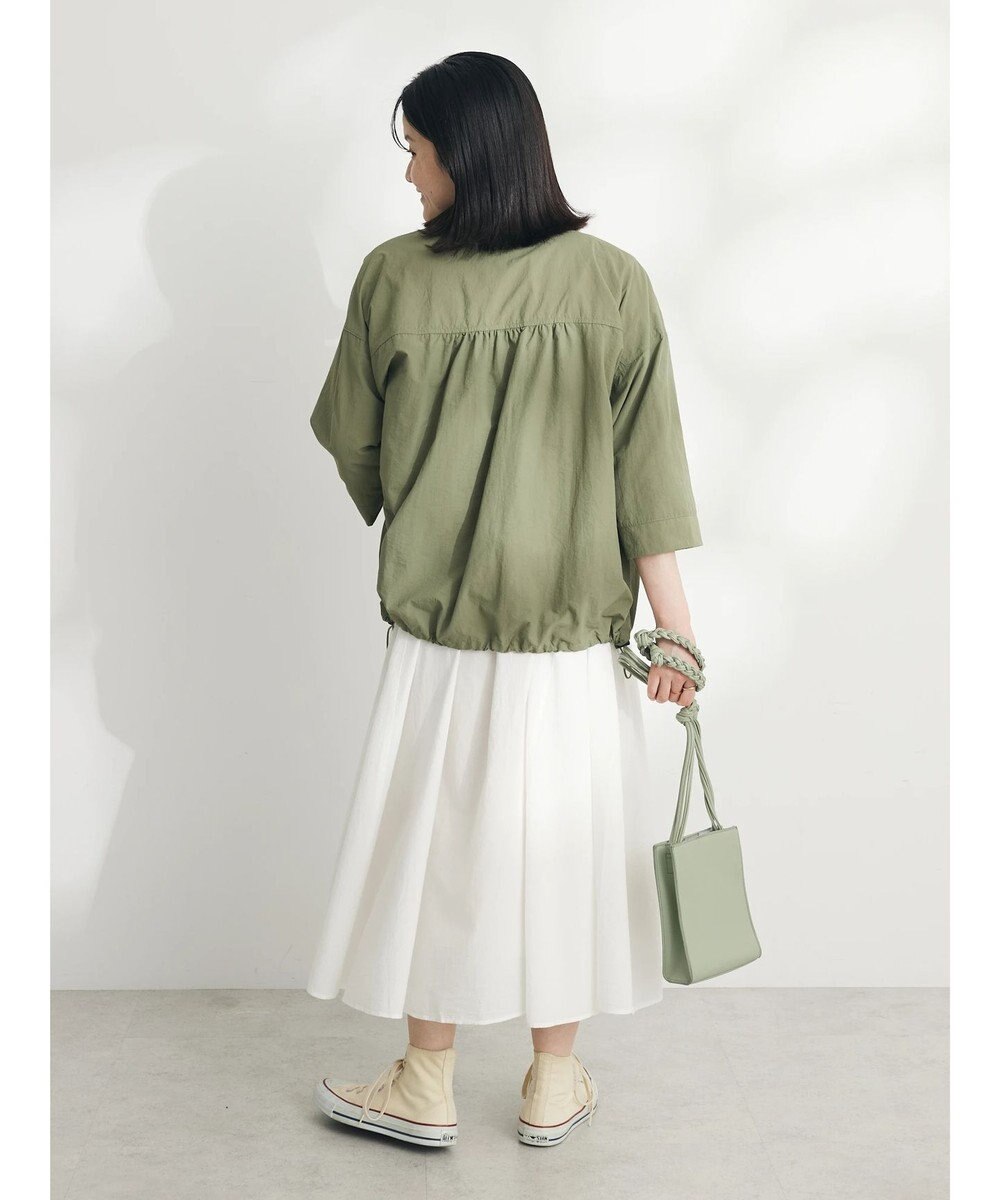 CRAFT STANDARD BOUTIQUE ＢＩＧポケットナイロンブラウス 