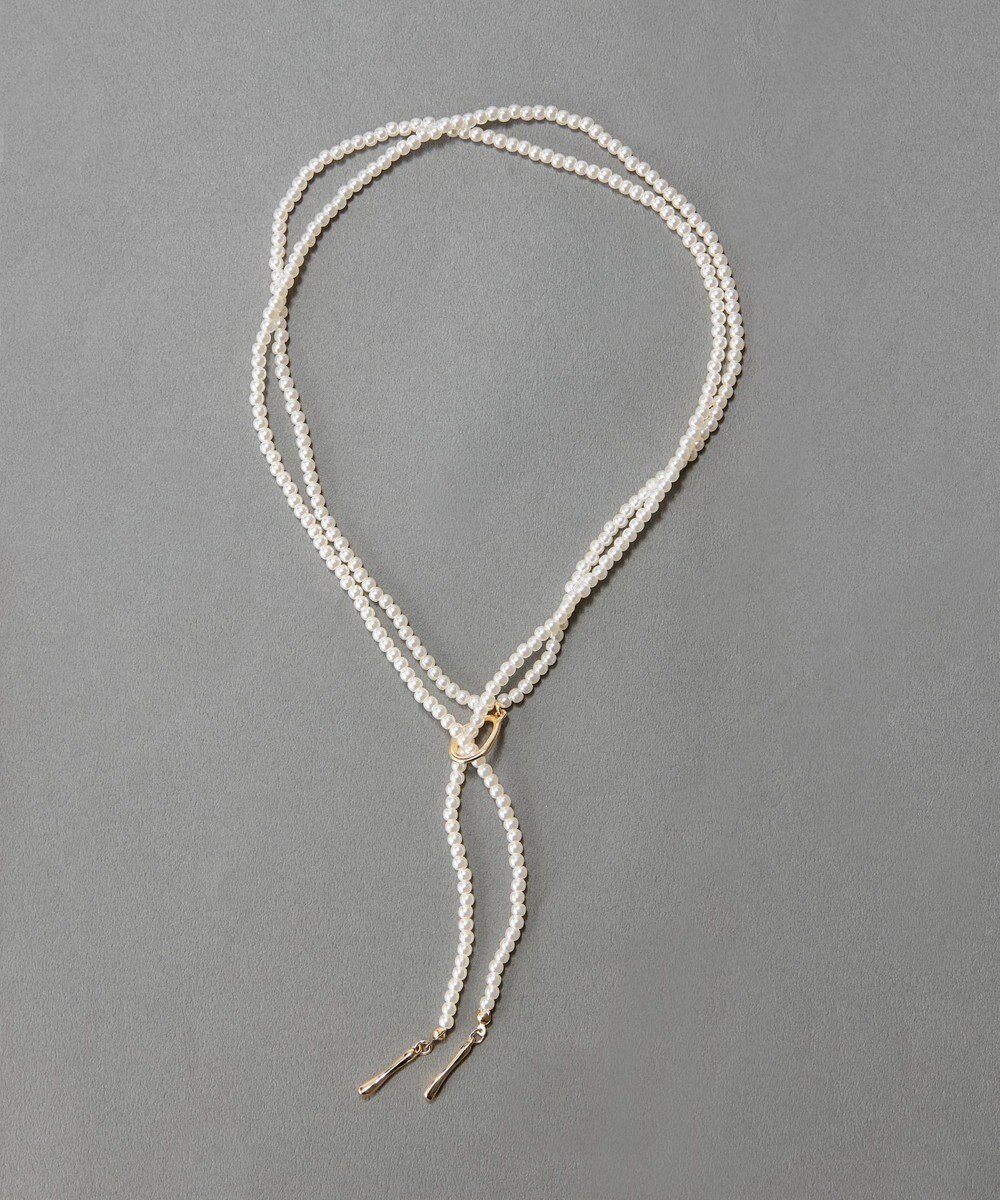 Phoebe 2wayパールチョーカーネックレス/連パール 