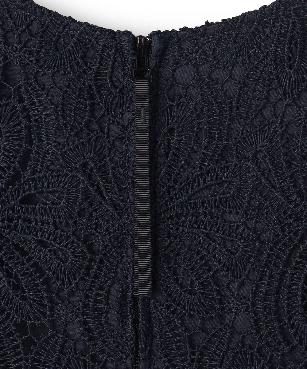 23区 【APPLAUDIR】Brocheリボンブーケレース ドレス 