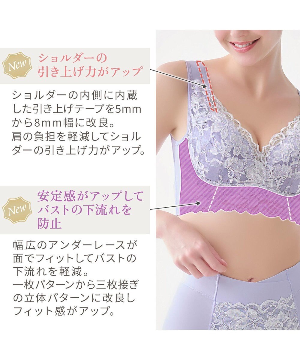 BRADELIS New York 【BRADELIS NewYork peace】シリーズ累計52万枚突破 ハートフルカップカシュクールブラ23 