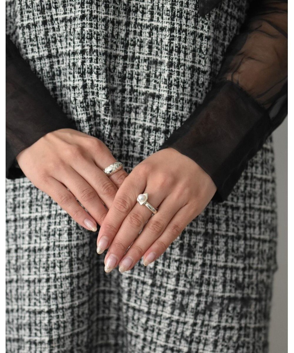 yoaa シルバー925 ミングル リング 