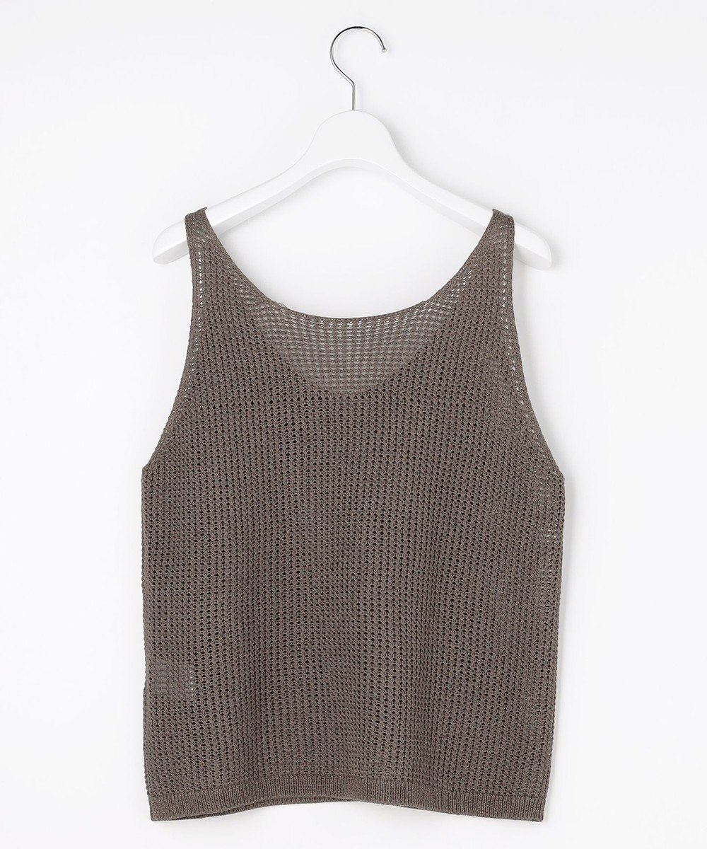 自由区 ペーパーコットンメッシュ ベスト 