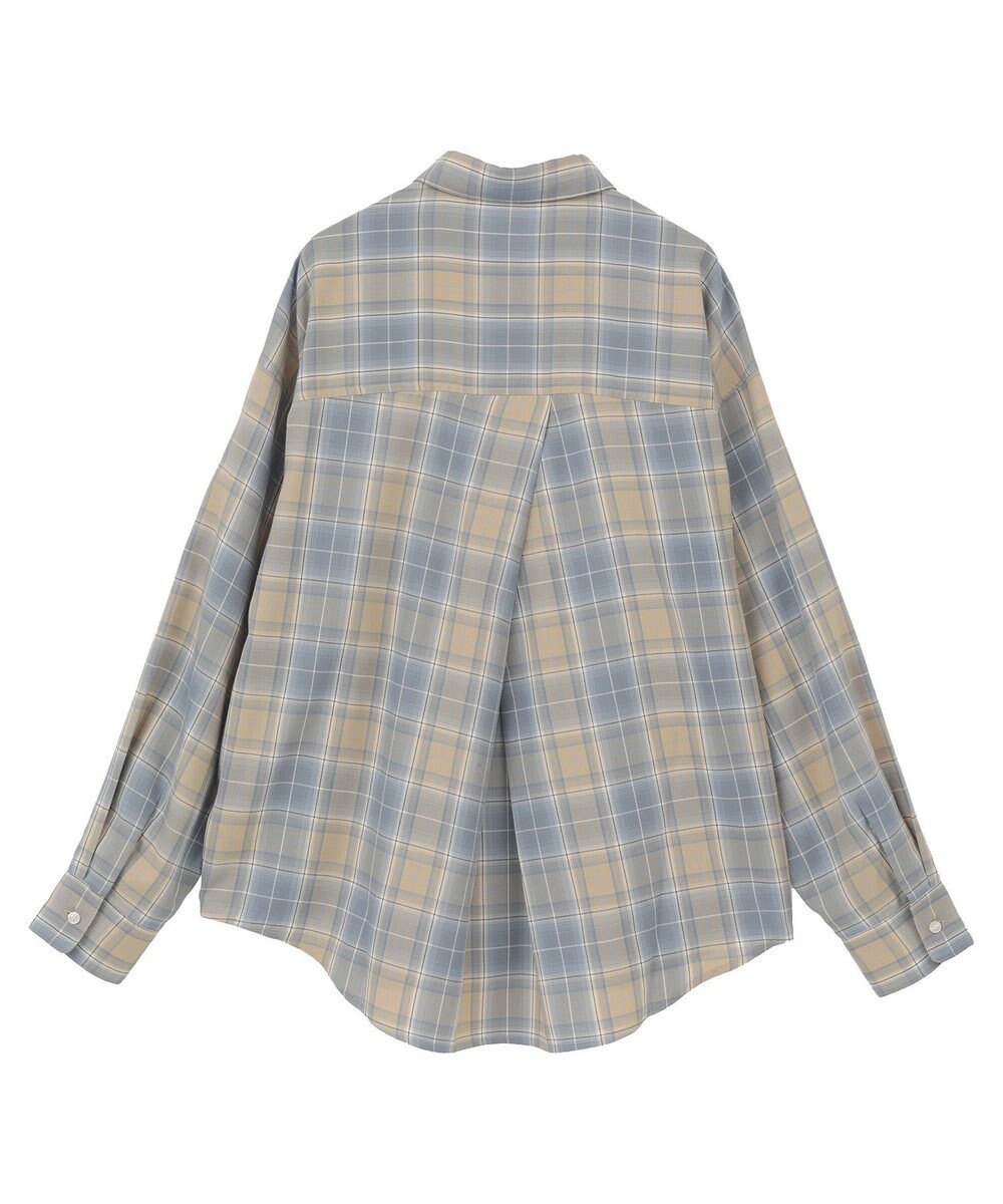 AMERICAN HOLIC 【イージーケア】　チェックバックタックシャツ 