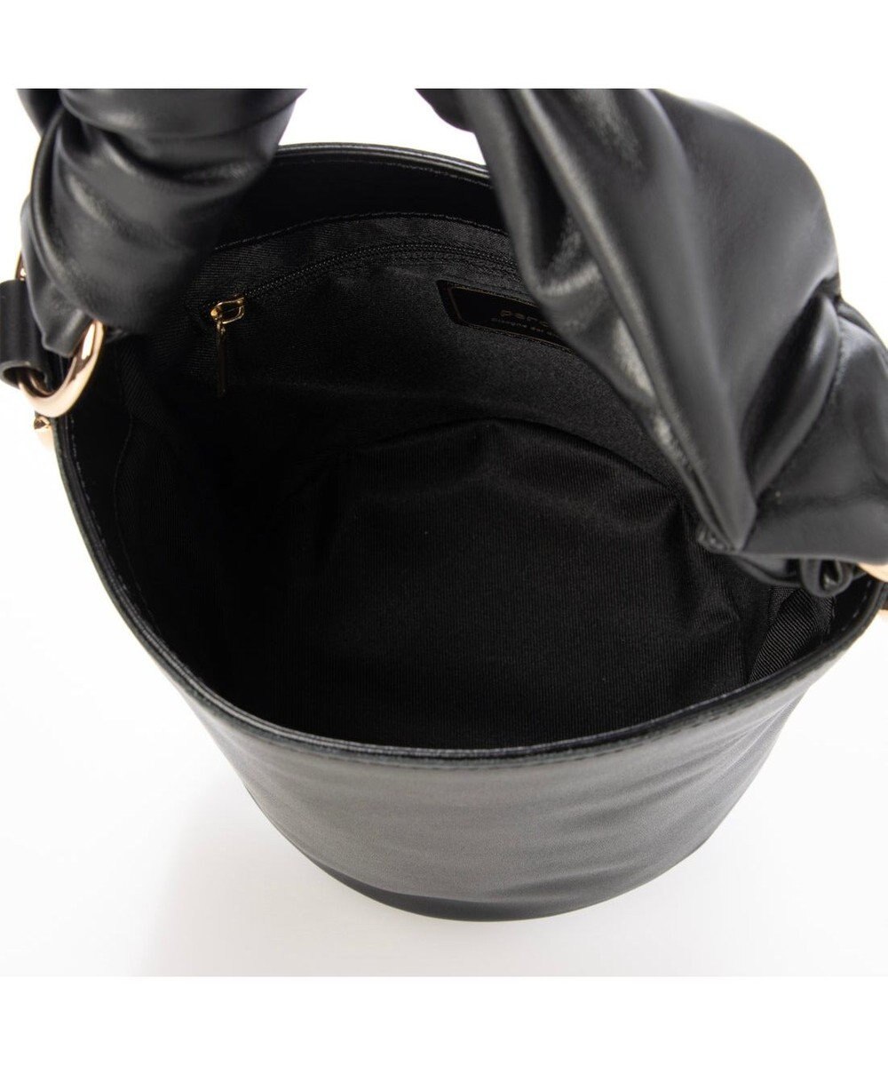 UNBILLION VERYコラボ ペルケ perche / リボンハンドル2WAYバケツショルダーバッグ 