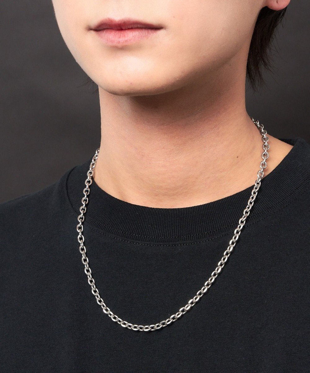 WEGO ステンレスチェーンネックレス50cm 