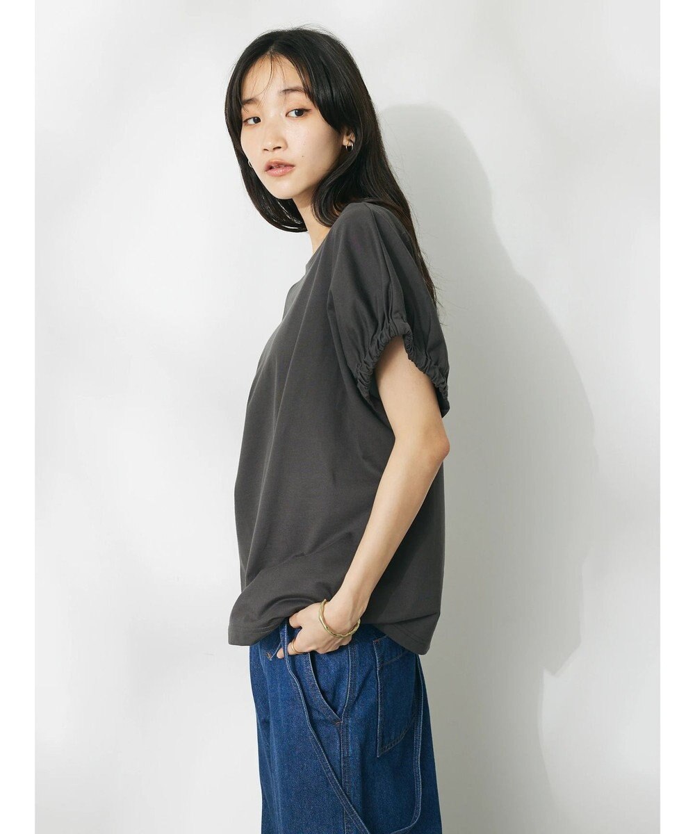 CRAFT STANDARD BOUTIQUE 【ＵＶカット】ギャザースリーブプルオーバー 