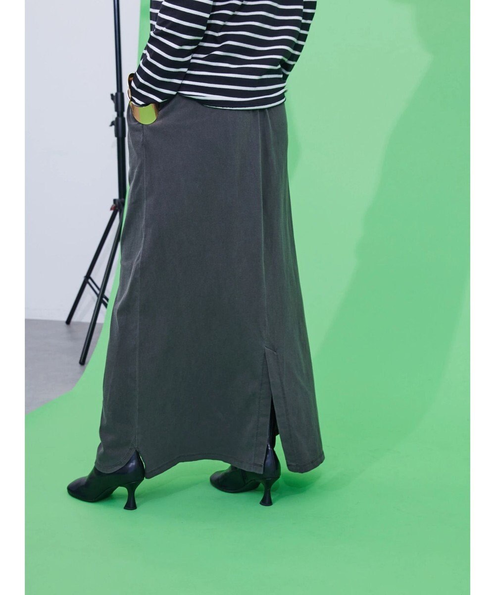 AMERICAN HOLIC ピグメント加工タイトカットスカート 