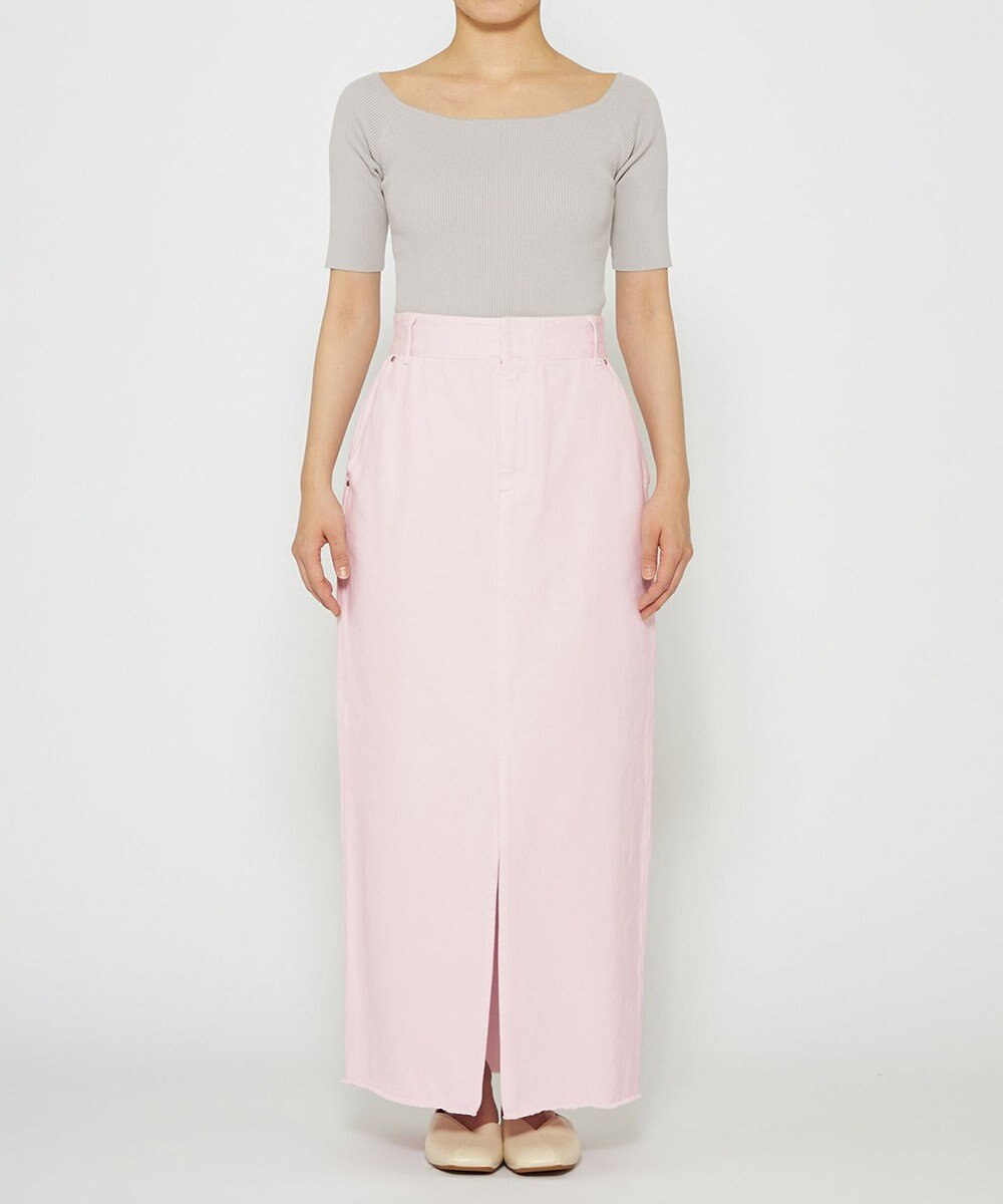 uncrave デニム スカート（uncrave WHITE） 