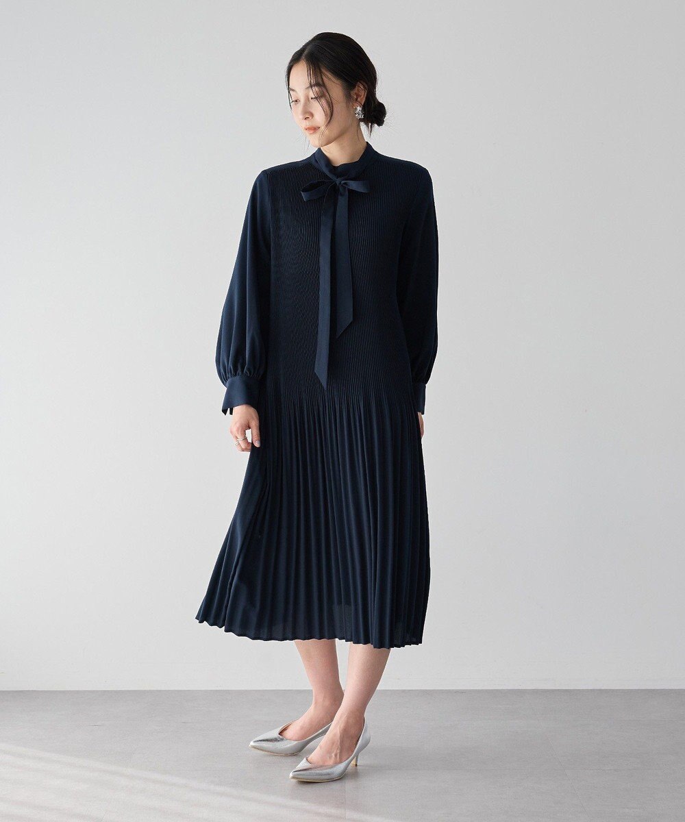 YECCA VECCA マルチwayプリーツワンピース 