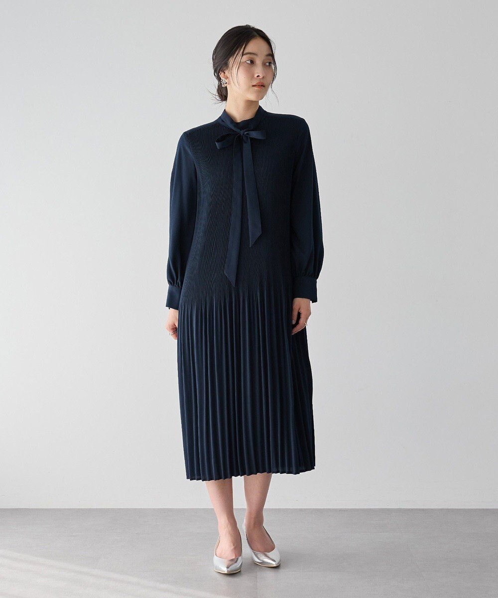 YECCA VECCA マルチwayプリーツワンピース 