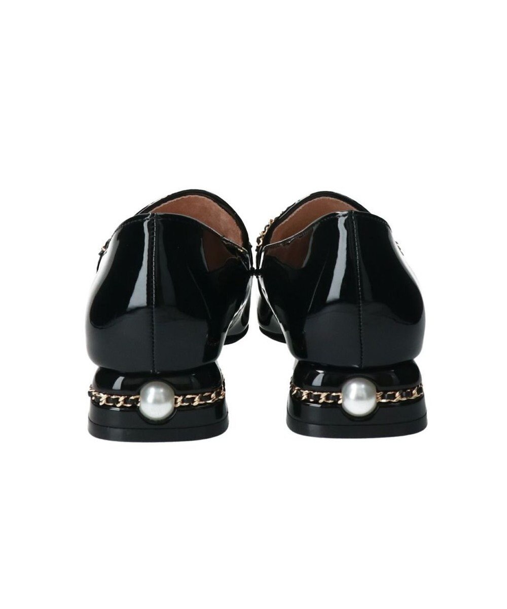 Bridget Birkin 【Bridget Birkin】パールヒールチェーンシューズ 