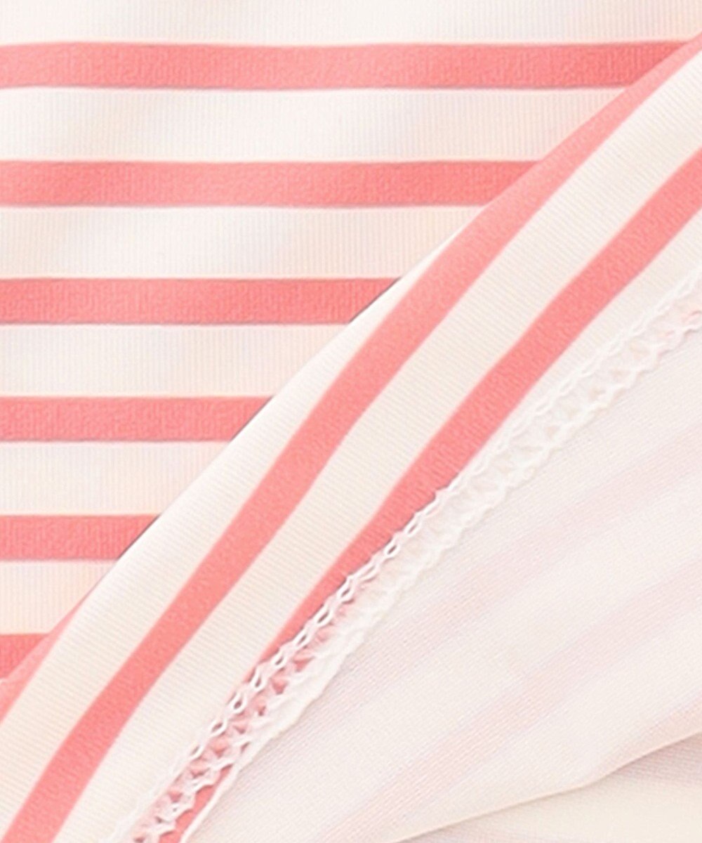 組曲 KIDS 【UVカット】【SS-Lサイズ】マリンストライプ スイムウェア(セパレート) 