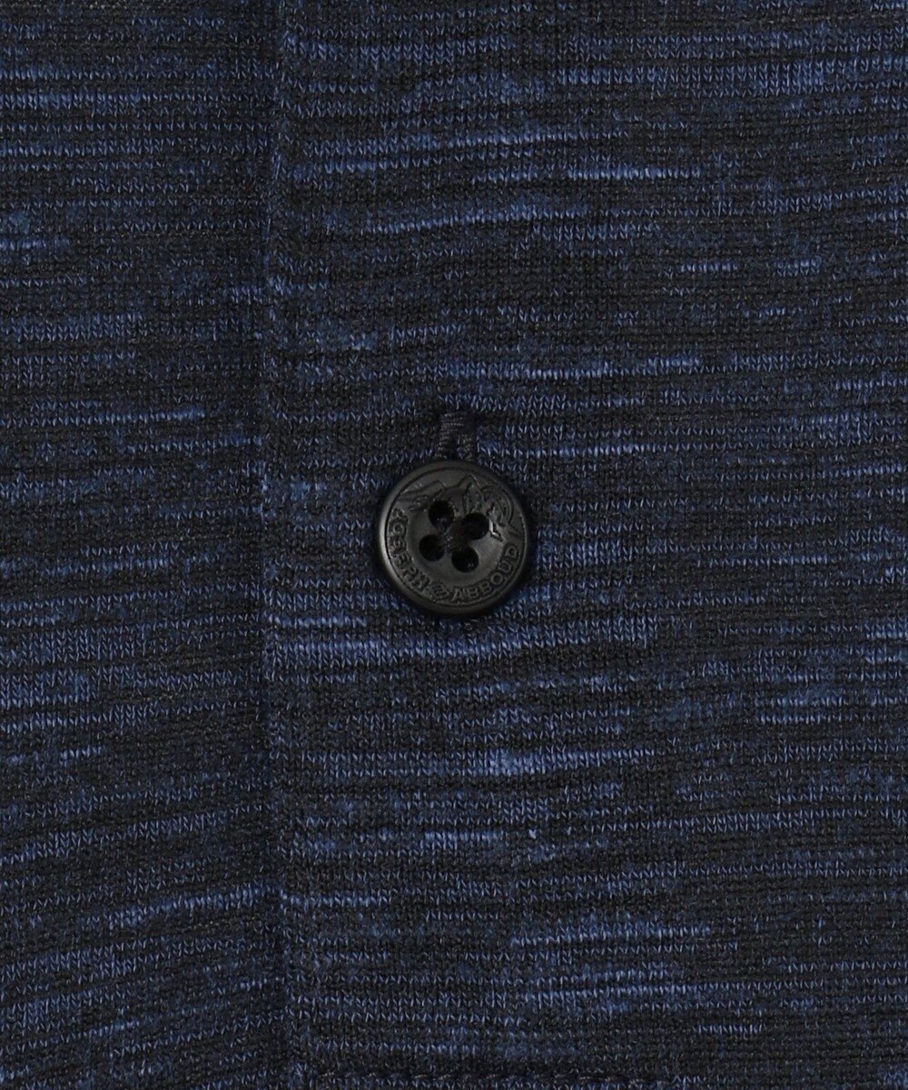 JOSEPH ABBOUD MOUNTAIN ランダムスラブリップル ポロシャツ 