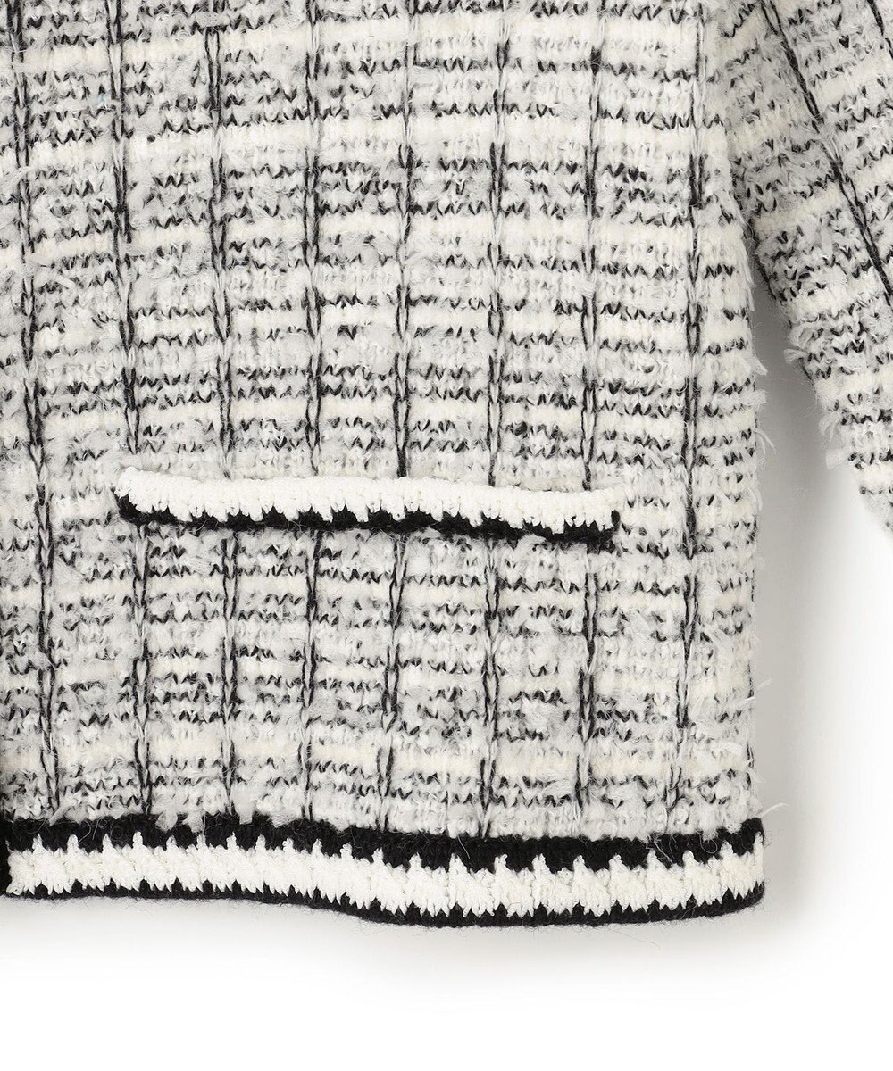 TOCCA 【百田夏菜子さん着用】FLUFFY PATH ニットジャケット 