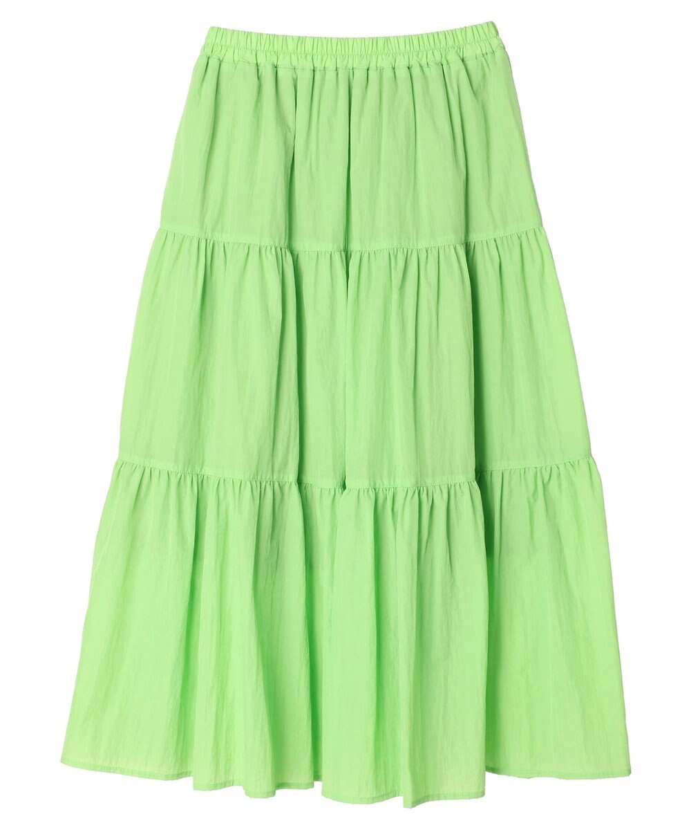 Green Parks ・ＥＬＥＮＣＡＲＥ　ＤＵＥ　ナイロンティアードスカート 