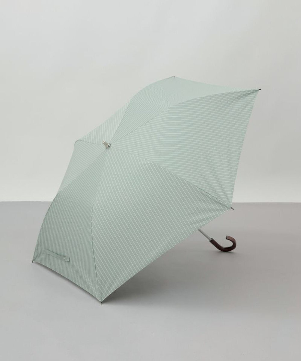 AURORA 【WEB限定】 ストライプ晴雨兼用傘（折りたたみ傘） 