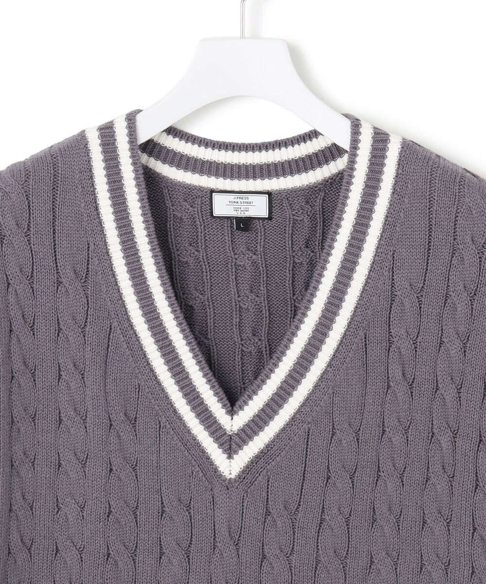 J.PRESS YORK STREET 【UNISEX】チルデンニット ベスト 