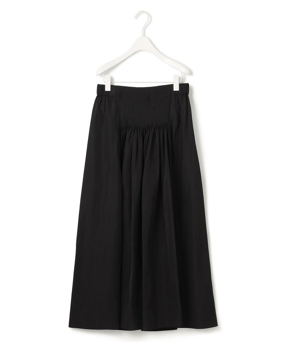 ICB L エステルメモリータフタ ピンタックスカート 